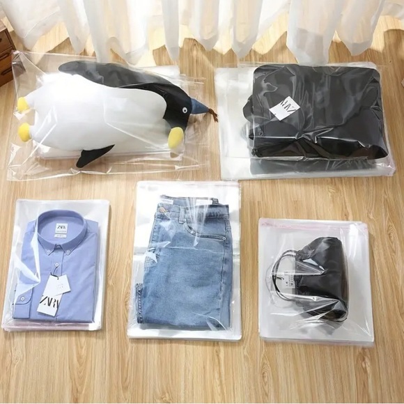 🍀Self Sealing Clear Plastic Poly Bags Various sizes available - Picture 4 of 10